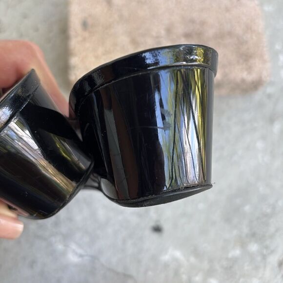 Stuart Weitzman Women's Black Slide Sandals - Picture 8 of 11